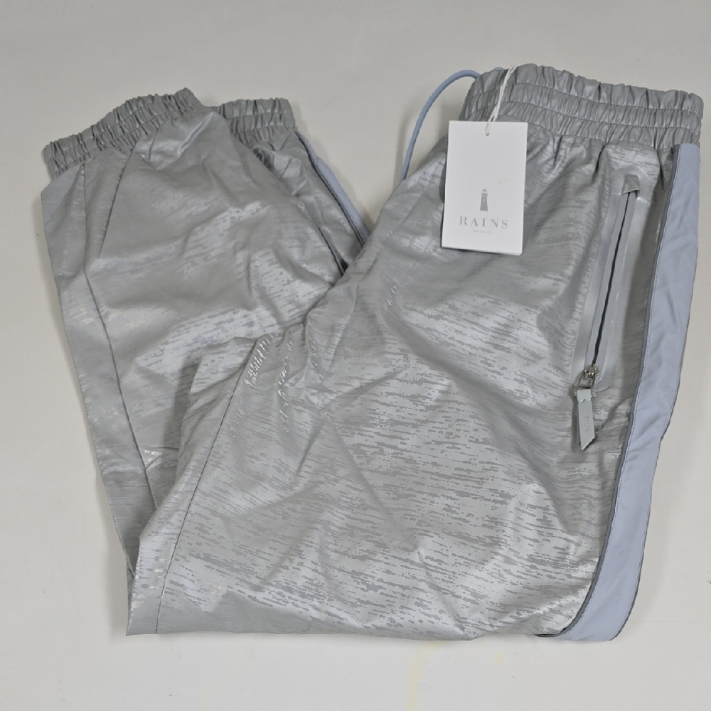  Rains Ltd. Enlightened Capsule Collection Track Pants  Dripping Silver